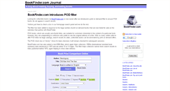 Desktop Screenshot of journal.bookfinder.com